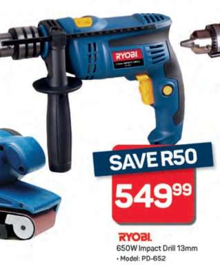 RYOBI 650W Impact Drill 13mm