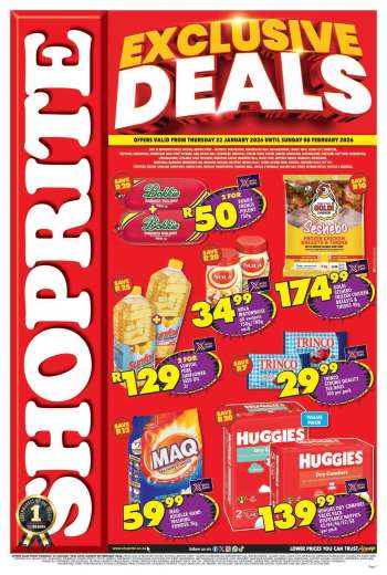 Shoprite catalogue  - 22/01/2026 - 08/02/2026.