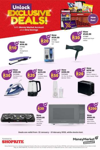 Shoprite catalogue  - 22/01/2026 - 08/02/2026.