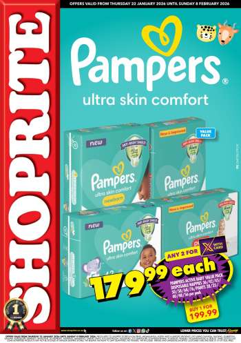 Shoprite catalogue  - 22/01/2026 - 08/02/2026.