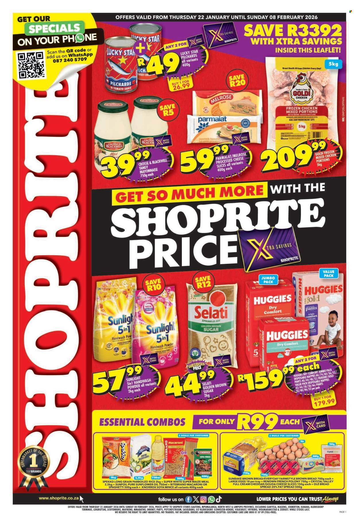 Shoprite specials - 22/01/2026 - 08/02/2026. Page 1