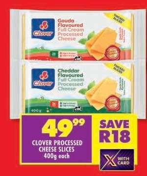 Clover Processed Cheese Slices