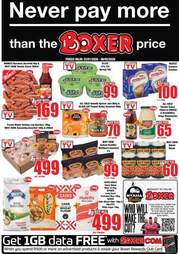 Boxer catalogue  - 22/01/2026 - 08/02/2026.