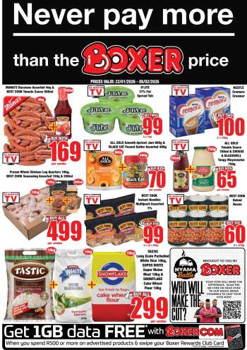 Boxer catalogue  - 22/01/2026 - 08/02/2026.
