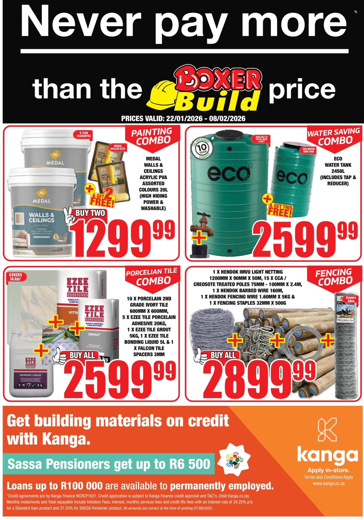 Boxer specials - 22/01/2026 - 08/02/2026. Page 1