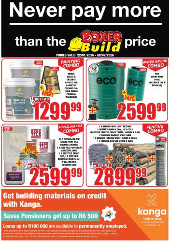 Boxer catalogue  - 22/01/2026 - 08/02/2026.