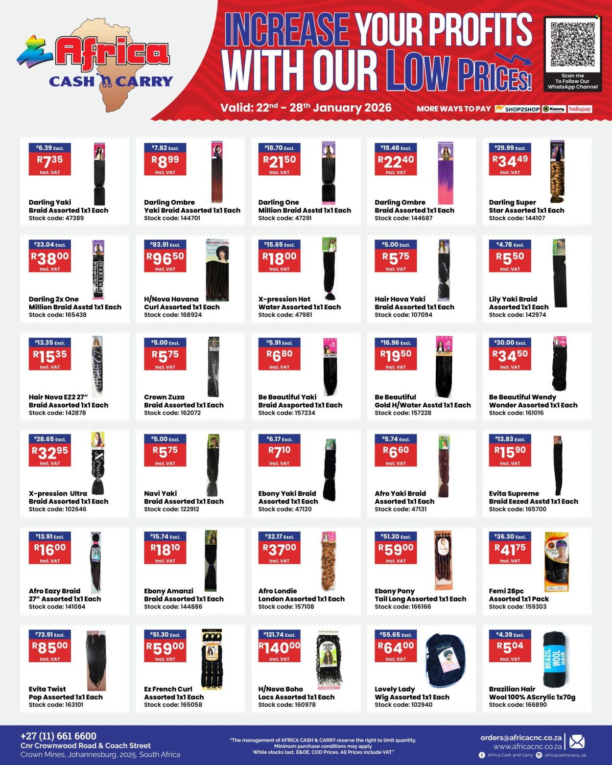 Africa Cash & Carry specials - 22/01/2026 - 28/01/2026. Page 19