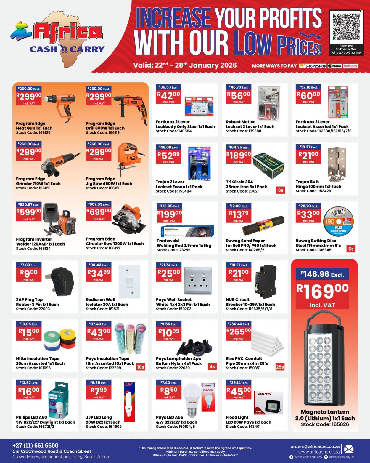 Africa Cash & Carry specials - 22/01/2026 - 28/01/2026. Page 27