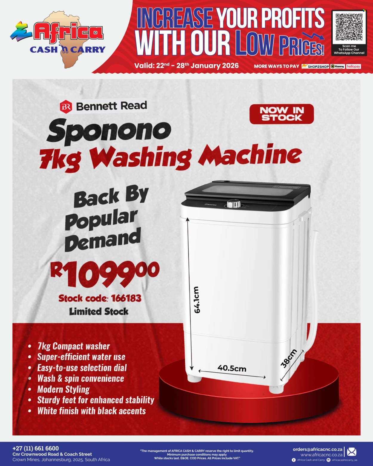 Africa Cash & Carry specials - 22/01/2026 - 28/01/2026. Page 36