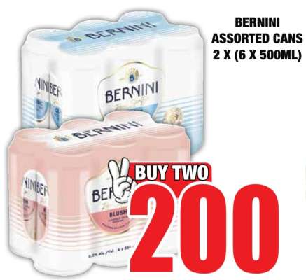 BERNINI ASSORTED CANS