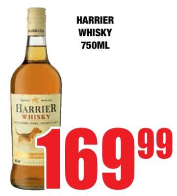 Harrier Whisky 750ml