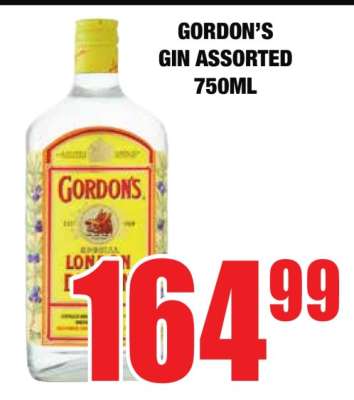 GORDON’S Gin Assorted 750ml
