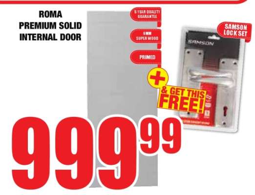 ROMA PREMIUM SOLID INTERNAL DOOR
