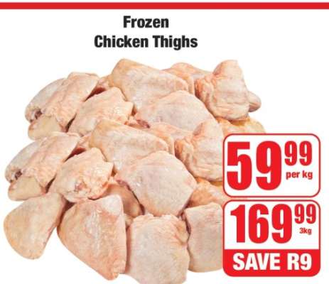 Frozen Chicken Thighs