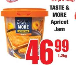TASTE & MORE Apricot Jam
