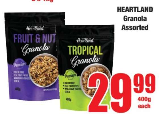 HEARTLAND Granola Assorted