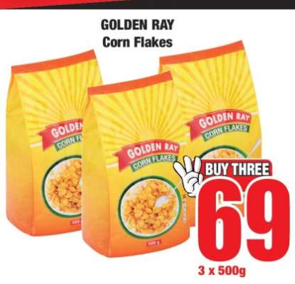 GOLDEN RAY Corn Flakes