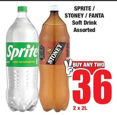 SPRITE / STONEY / FANTA Soft Drink Assorted
