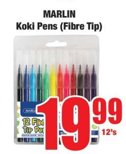 MARLIN Koki Pens (Fibre Tip)