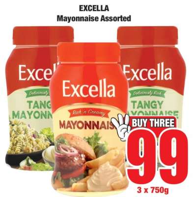 Excella Mayonnaise Assorted