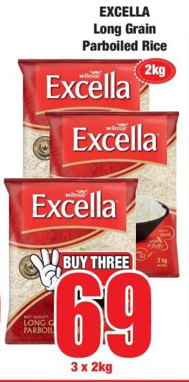 Excella Long Grain Parboiled Rice