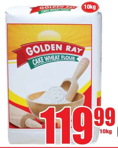 GOLDEN RAY CAKE WHEAT FLOUR 10kg