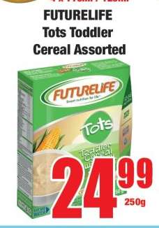 FUTURELIFE Tots Toddler Cereal Assorted