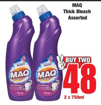 MAQ Thick Bleach Assorted