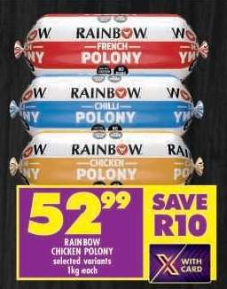 RAINBOW CHICKEN POLONY