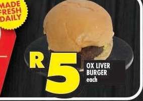 OX LIVER BURGER