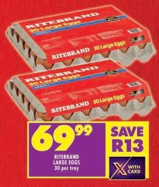 Ritebrand Large Eggs