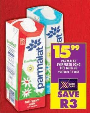 PARMALAT EVERFRESH LONG LIFE MILK