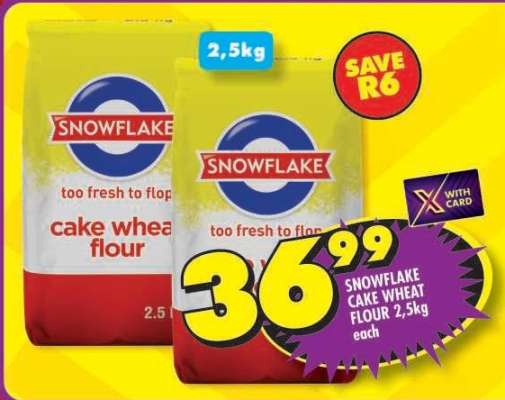 Snowflake Cake Wheat Flour 2.5kg