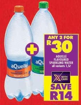 aQuellé Flavoured Sparkling Water
