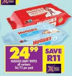 Huggies Baby Wipes