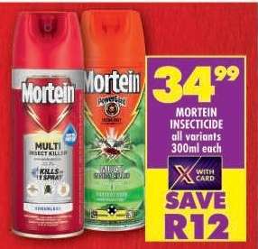 Mortein Insecticide all variants 300ml each