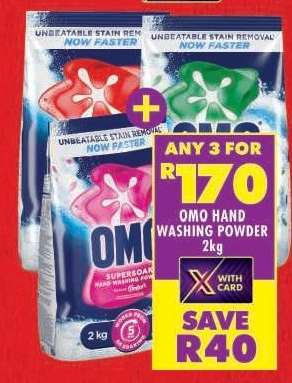 OMO Hand Washing Powder 2kg