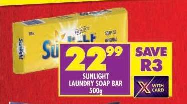 Sunlight Laundry Soap Bar-500g