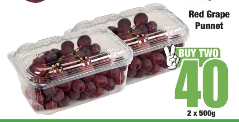 Red Grape Punnet