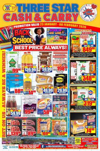 thumbnail - Three Star Cash and Carry catalogue