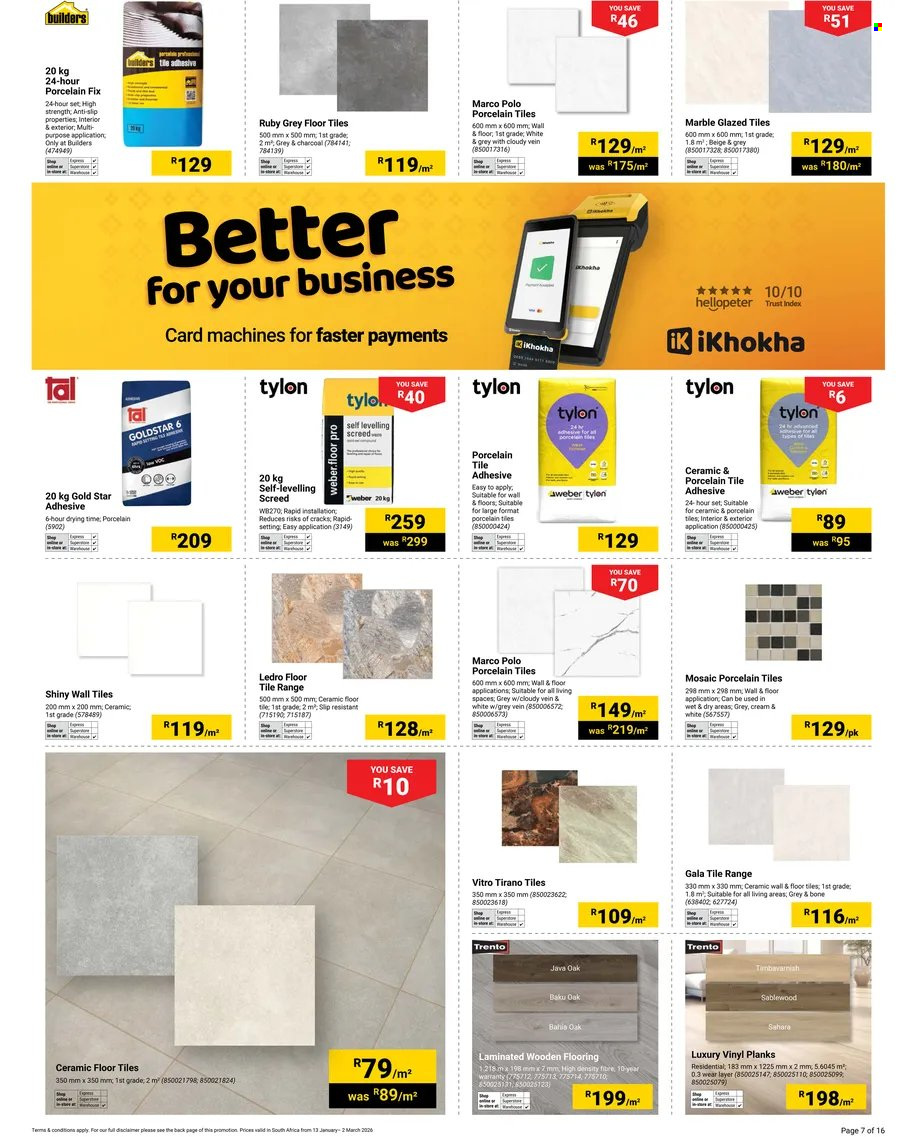 Builders specials - 13/01/2026 - 02/03/2026. Page 7