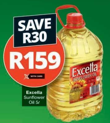 EXCELLA SUNFLOWER OIL 5l