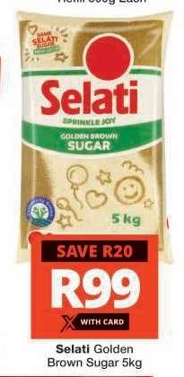SELATI GOLDEN BROWN SUGAR 5kg