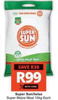 SUPER SUN/IWISA SUPER MAIZE MEAL