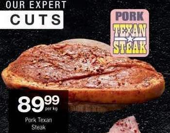 PORK TEXAN STEAK