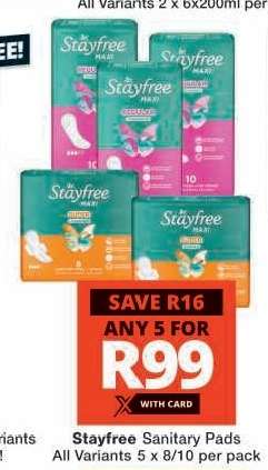Stayfree Sanitary Pads