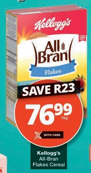 Kellogg's All Bran Flakes Cereal