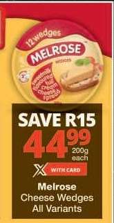 Melrose Cheese Wedges