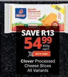 Clover Processed Cheese Slices