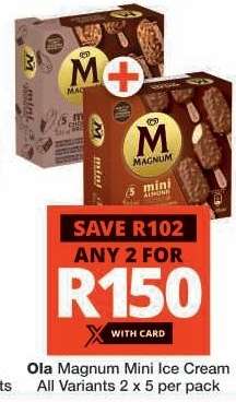 Ola Magnum Mini Ice Cream